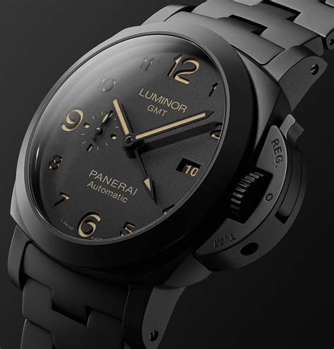 panerai watch black
